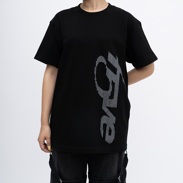 f5ve コードTシャツ/BLACK 詳細画像