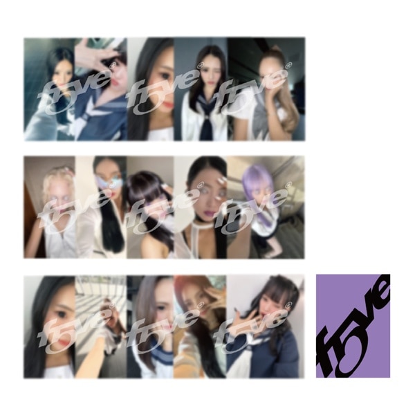 f5ve UFO selfieフォトカード3枚セット/全15種