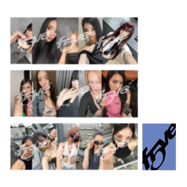 f5ve Underground selfieフォトカード3枚セット/全15種