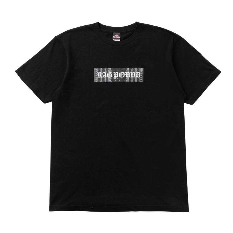 RAG POUND Paisley Tee 詳細画像 BLACK 1