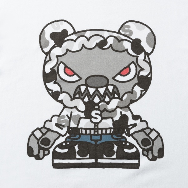 Bearm Tシャツ/WHITE 詳細画像