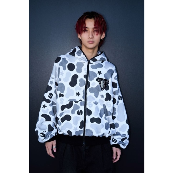 LDH SCREAM Team Wear Replica ZIP HOODIE 詳細画像