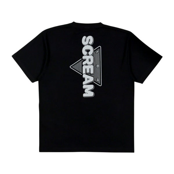 LDH SCREAM ロゴTシャツ/BLACK 詳細画像