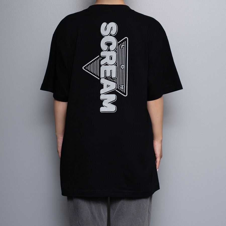 LDH SCREAM ロゴTシャツ/BLACK 詳細画像 カラー共通 5