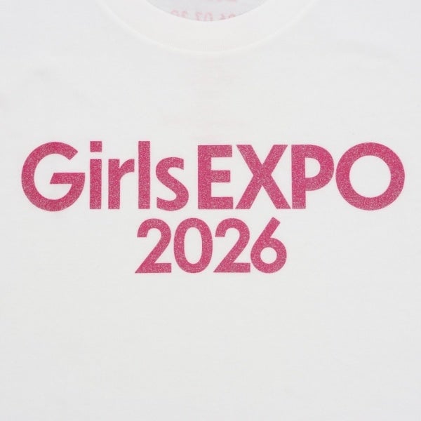 Girls EXPO Tシャツ/WHITE 詳細画像