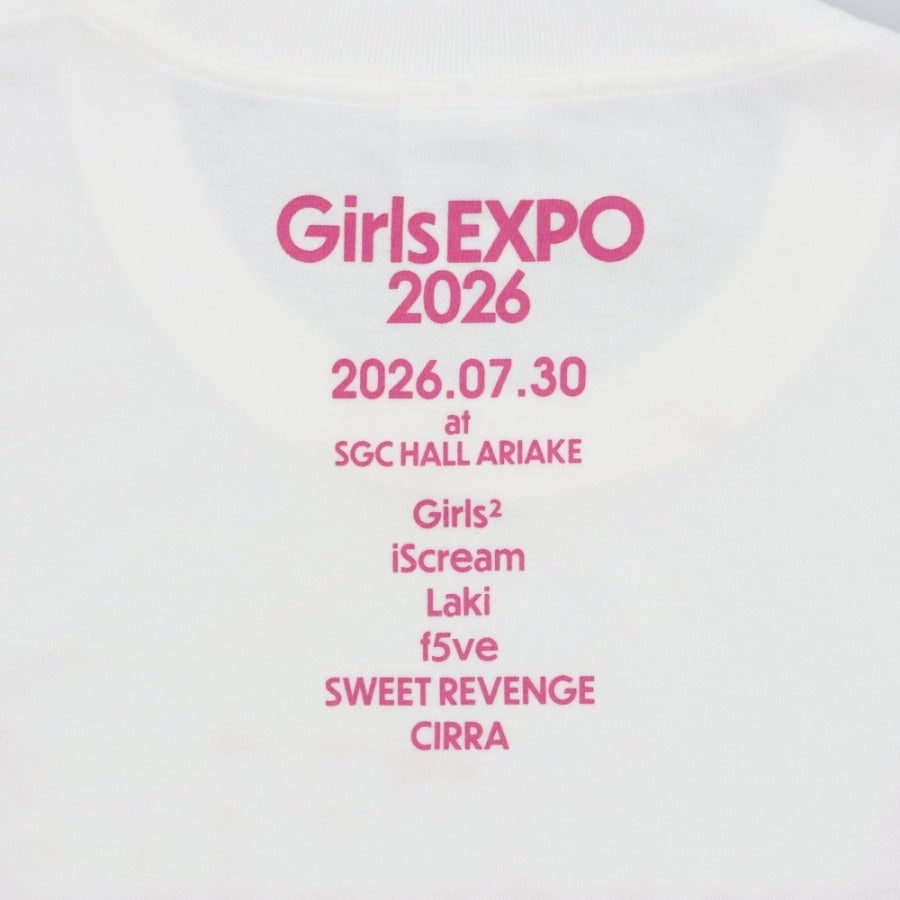 Girls EXPO Tシャツ/WHITE 詳細画像 カラー共通 3