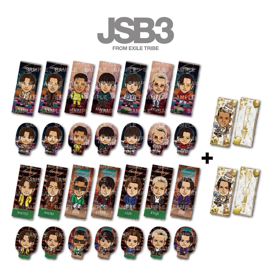 Exile Tribe Station Online Store パスタスナック ステッカー2枚付き Honey Ver 三代目 J Soul Brothers