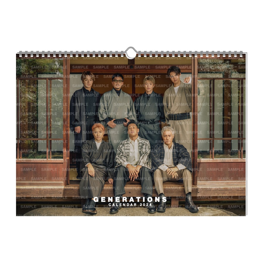 EXILE TRIBE STATION ONLINE STORE｜GENERATIONS 2024 カレンダー/壁掛け