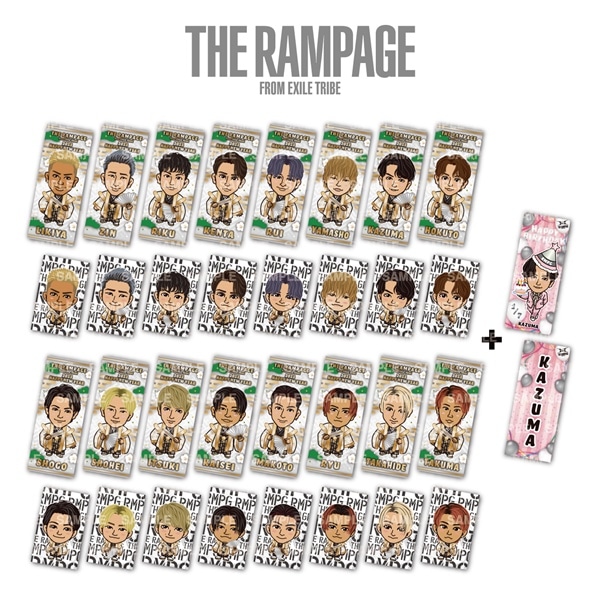 NEW YEAR 2023 紅白餅 ステッカー2枚付き/THE RAMPAGE 詳細画像