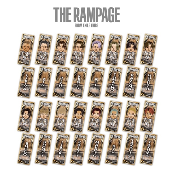 チョコマシュマロ ステッカー2枚付き バレンタインデー ver./THE RAMPAGE 詳細画像