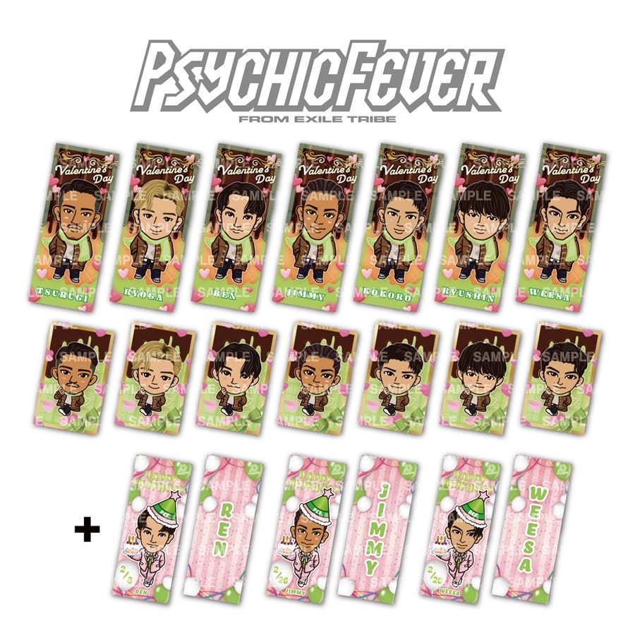 チョコマシュマロ ステッカー2枚付き バレンタインデー ver./PSYCHIC FEVER 詳細画像 PSYCHIC FEVER 1