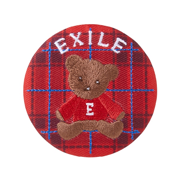 HOLIDAY 2023 刺繍缶バッジ/EXILE