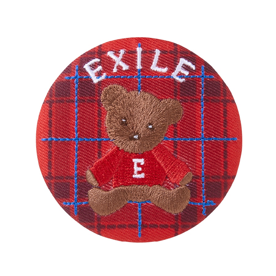 HOLIDAY 2023 刺繍缶バッジ/EXILE 詳細画像 EXILE 1