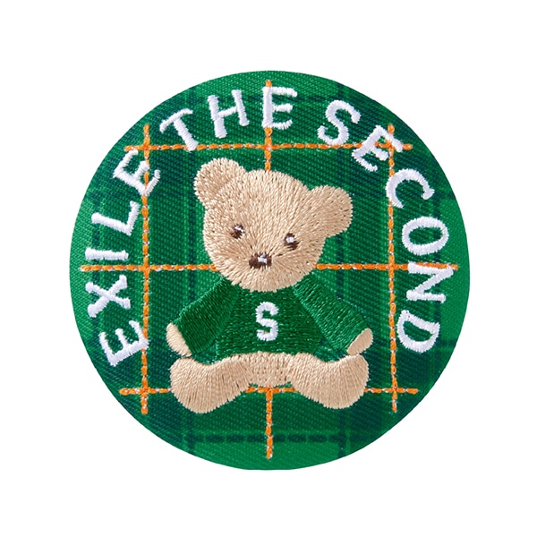 HOLIDAY 2023 刺繍缶バッジ/EXILE THE SECOND