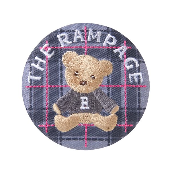 HOLIDAY 2023 刺繍缶バッジ/THE RAMPAGE