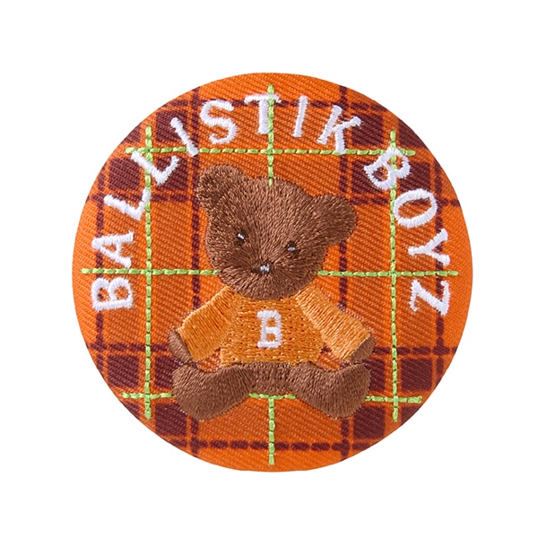 HOLIDAY 2023 刺繍缶バッジ/BALLISTIK BOYZ