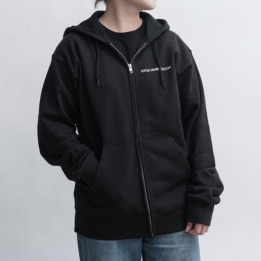 EXILE TRIBE STATION ONLINE STORE｜ETS パーカー/BLACK