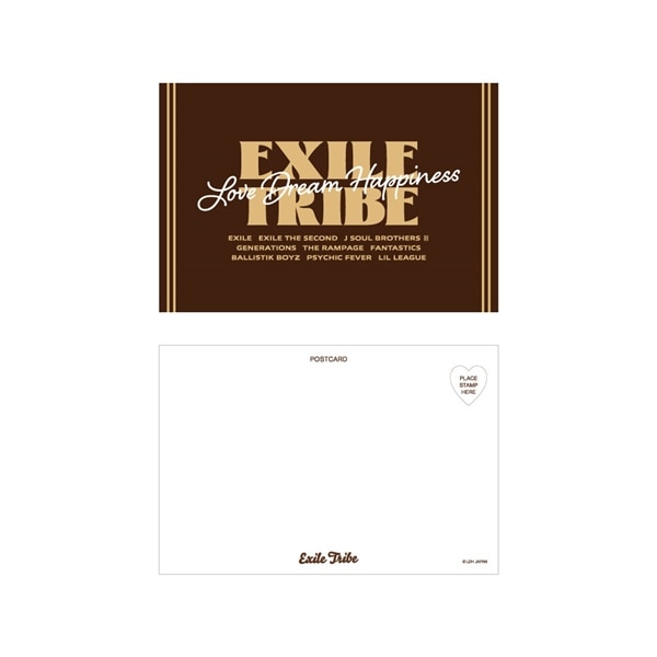 EXILE TRIBE ポストカード2枚セット 詳細画像