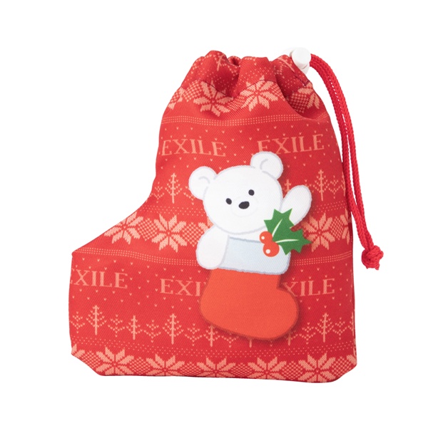 HOLIDAY 2025 チョコクランチ入りソックス巾着/EXILE