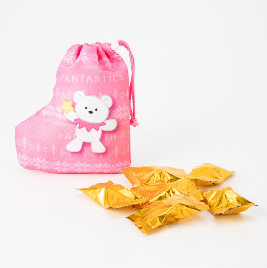 HOLIDAY 2025 チョコクランチ入りソックス巾着/FANTASTICS 詳細画像 カラー共通 1