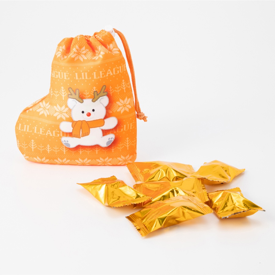 HOLIDAY 2025 チョコクランチ入りソックス巾着/LIL LEAGUE 詳細画像 カラー共通 1
