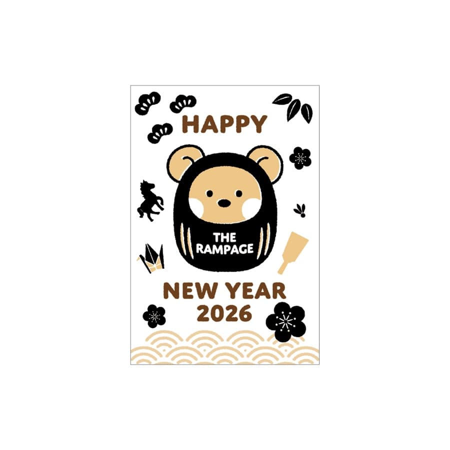 NEW YEAR 2026 年賀状3枚セット/THE RAMPAGE 詳細画像 THE RAMPAGE 1