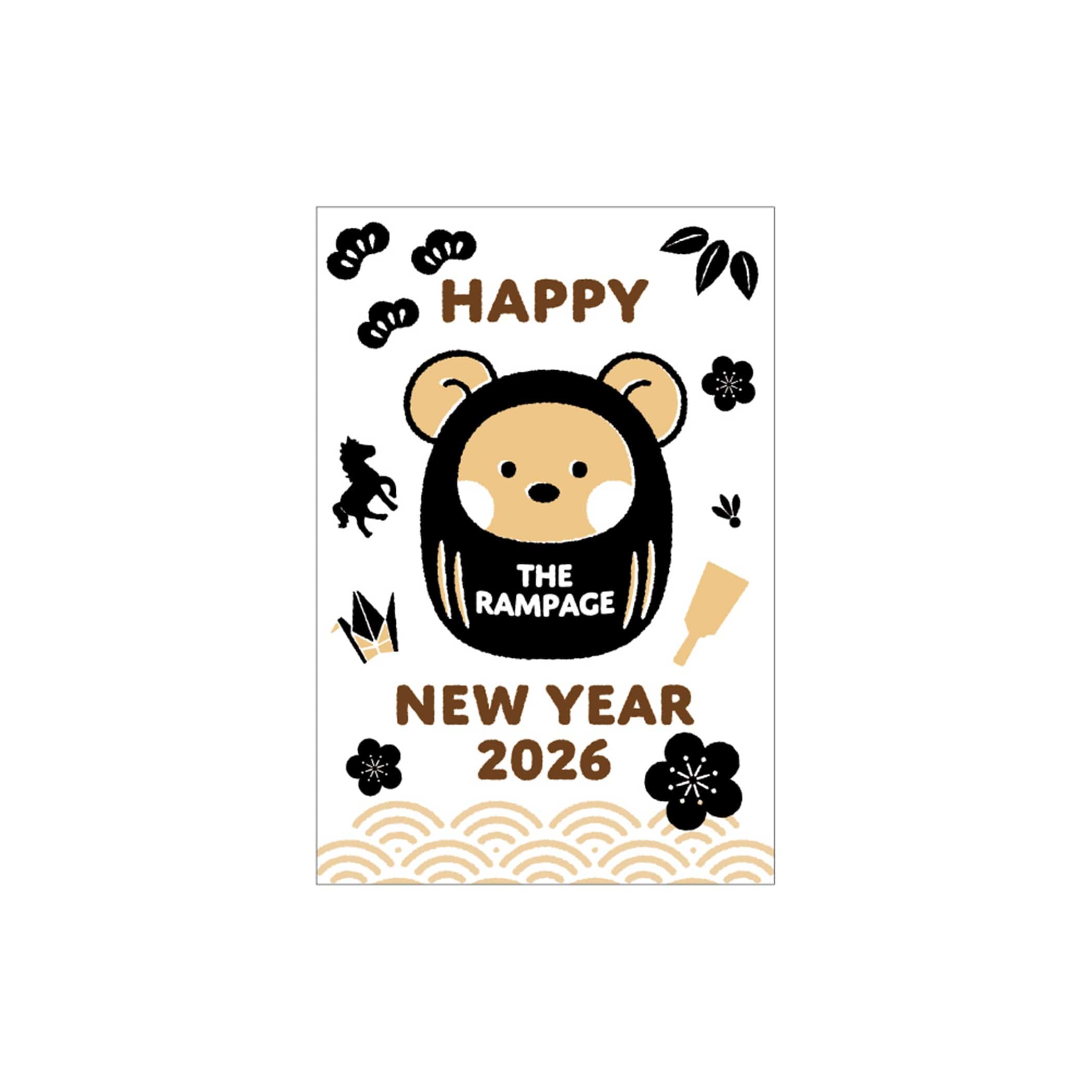 EXILE TRIBE STATION ONLINE STORE｜NEW YEAR 2026 年賀状3枚セット