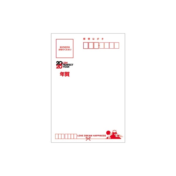 NEW YEAR 2026 年賀状3枚セット/LIL LEAGUE 詳細画像