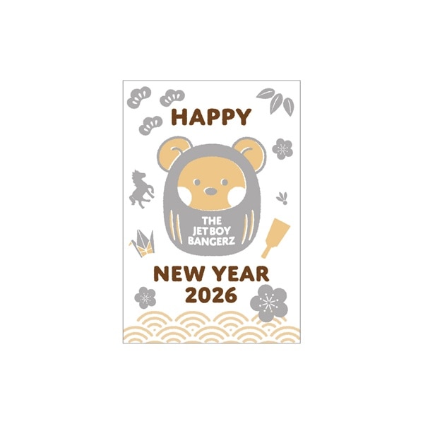 NEW YEAR 2026 年賀状3枚セット/THE JET BOY BANGERZ