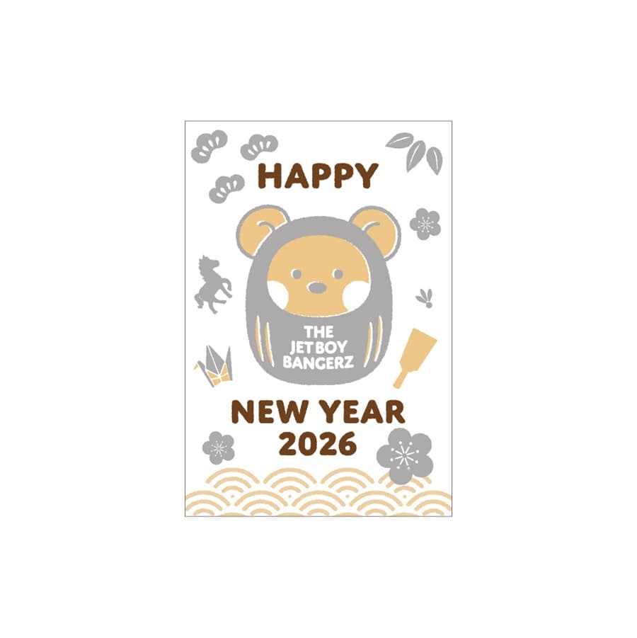 NEW YEAR 2026 年賀状3枚セット/THE JET BOY BANGERZ 詳細画像 THE JET BOY BANGERZ 1