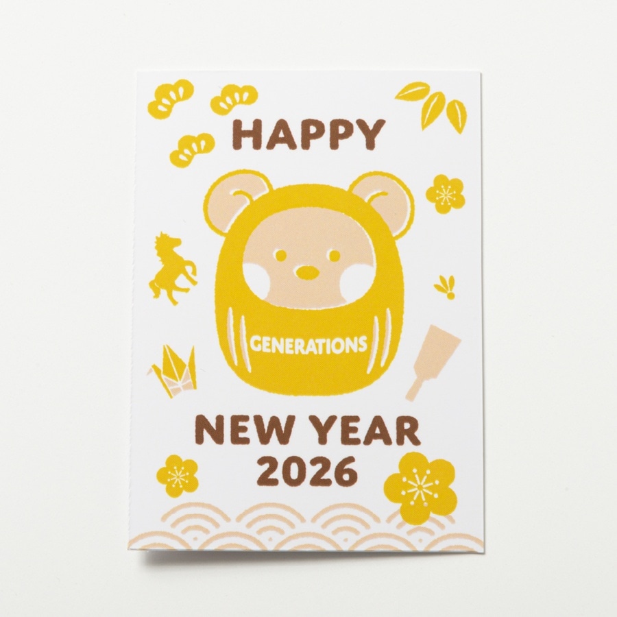 NEW YEAR 2026 カード付御守りカードケース/GENERATIONS 詳細画像 カラー共通 3