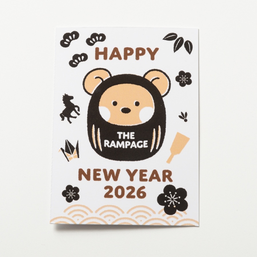 NEW YEAR 2026 カード付御守りカードケース/THE RAMPAGE 詳細画像 カラー共通 3