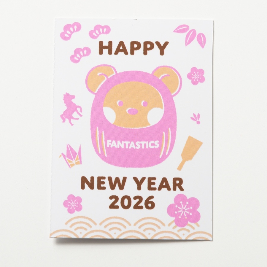 NEW YEAR 2026 カード付御守りカードケース/FANTASTICS 詳細画像 カラー共通 3