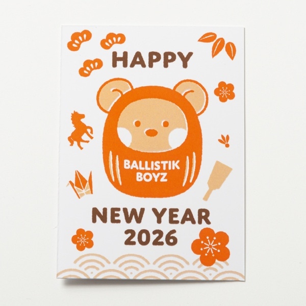 NEW YEAR 2026 カード付御守りカードケース/BALLISTIK BOYZ 詳細画像
