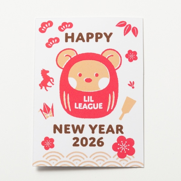 NEW YEAR 2026 カード付御守りカードケース/LIL LEAGUE 詳細画像