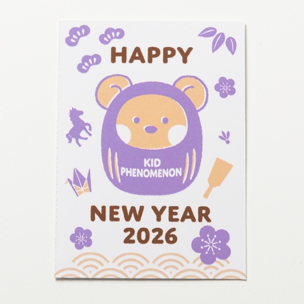 NEW YEAR 2026 カード付御守りカードケース/KID PHENOMENON 詳細画像