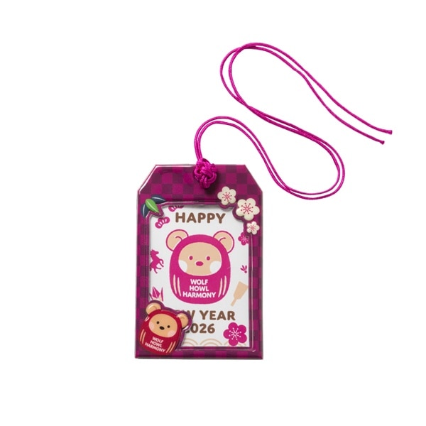 NEW YEAR 2026 カード付御守りカードケース/WOLF HOWL HARMONY