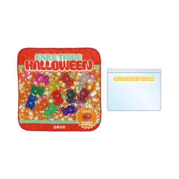 HALLOWEEN 2026 ポーチ付きハンドタオル/GENERATIONS