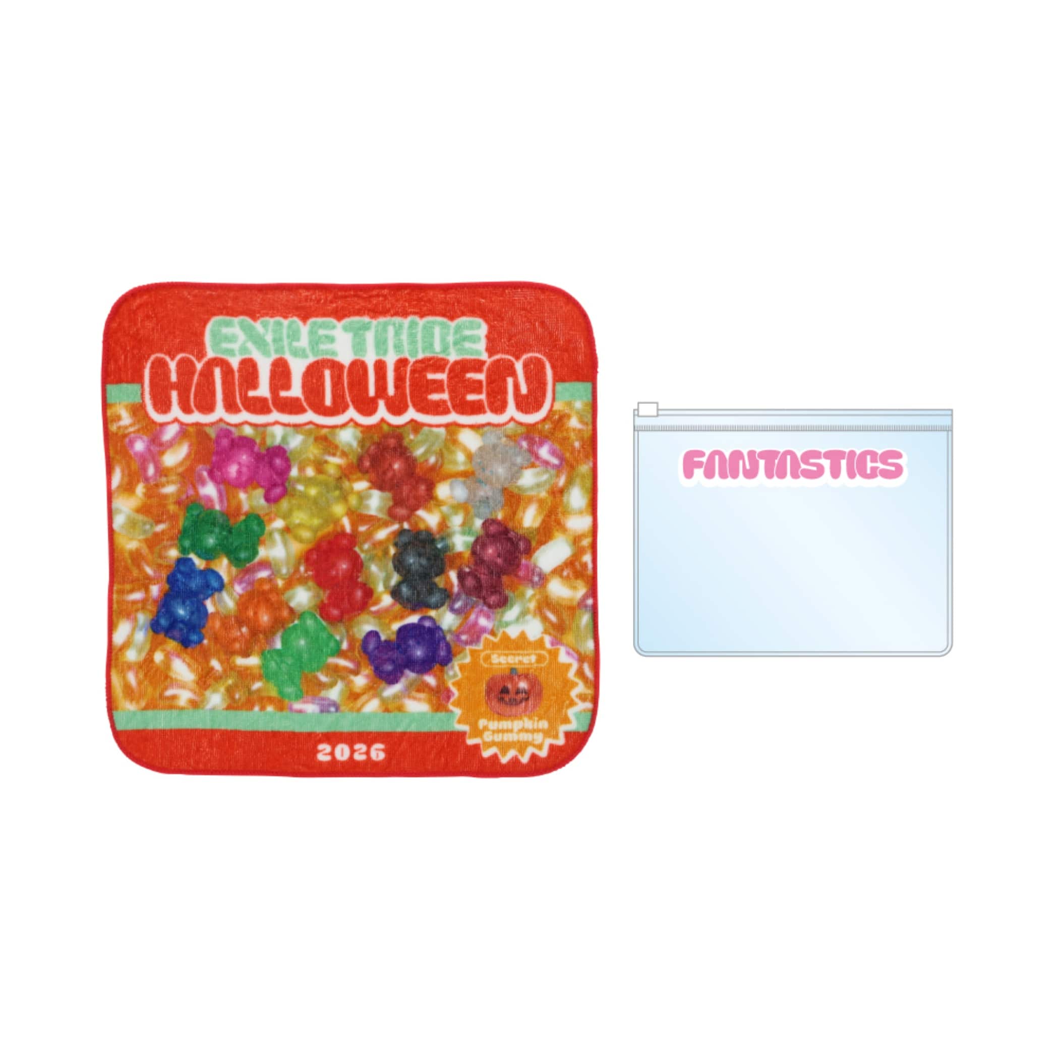 FANTASTICS八木勇征 ハロウィンタオル EXILE TRIBE STATION ONLINE STORE｜HALLOWEEN 2026 ポーチ付きハンド