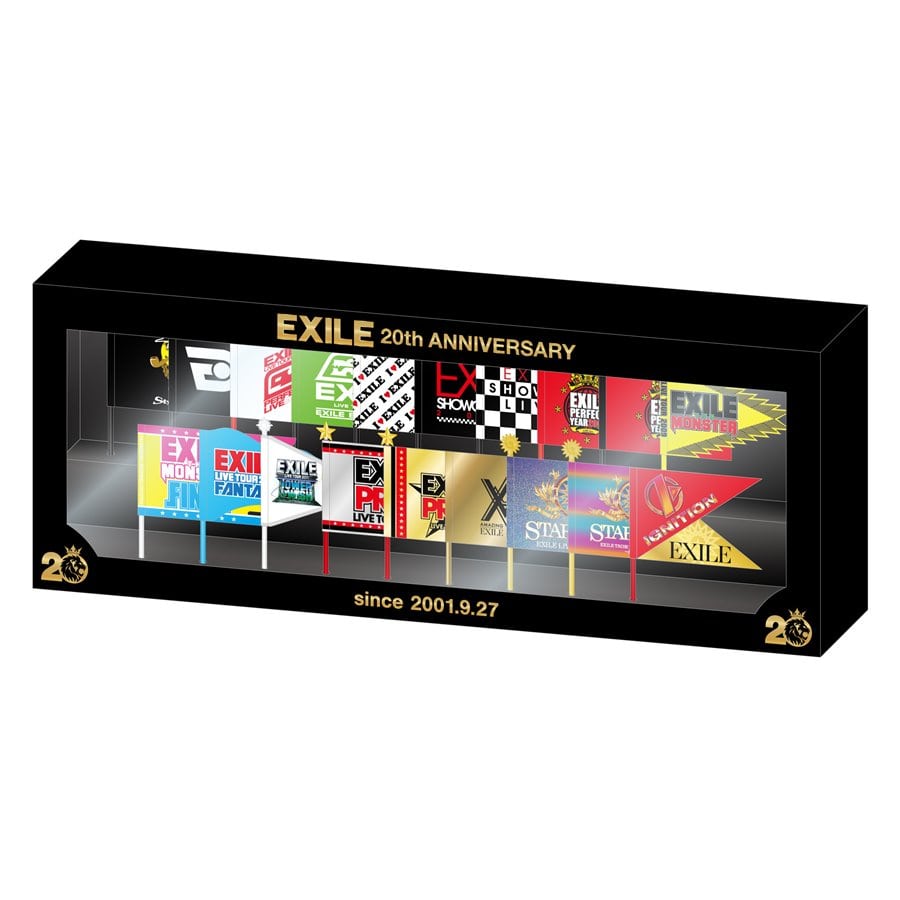 EXILE 20th ANNIVERSARY ミニチュアフラッグ for EXILE TRIBE FAMILY 詳細画像