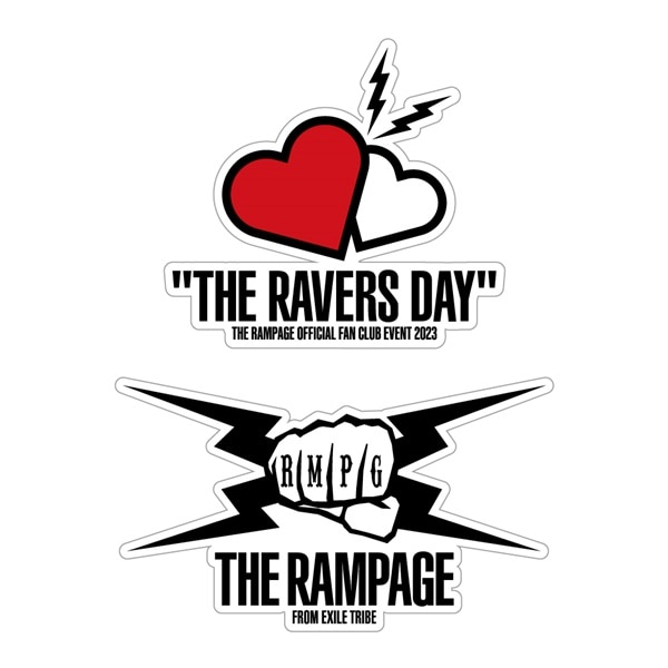 メーカー公式ショップ】 THE RAMPAGE ステッカー キーチェーンRAVERS