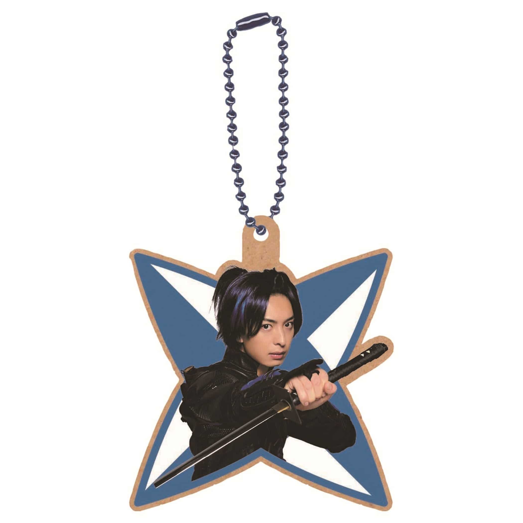 EXILE TRIBE STATION ONLINE STORE｜赤影 木製キーホルダー/青影