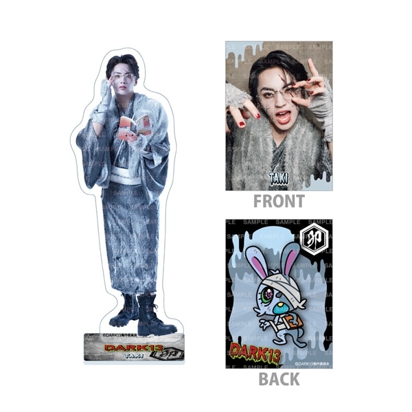 DARK13 BIGアクリルスタンド&フォトカードセット/TAKI