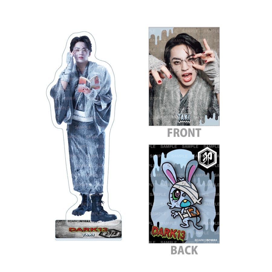 DARK13 BIGアクリルスタンド&フォトカードセット/TAKI 詳細画像 TAKI 1