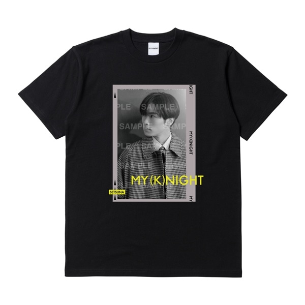 MY (K)NIGHT フォトTシャツ/BLACK/刹那(川村壱馬)