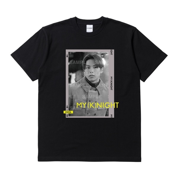 MY (K)NIGHT フォトTシャツ/BLACK/イチヤ(RIKU) 詳細画像