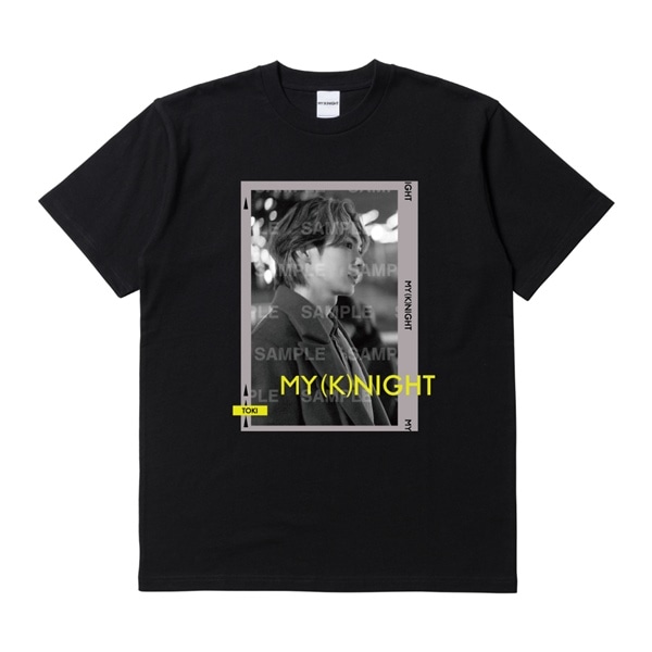 MY (K)NIGHT フォトTシャツ/BLACK/刻(吉野北人)