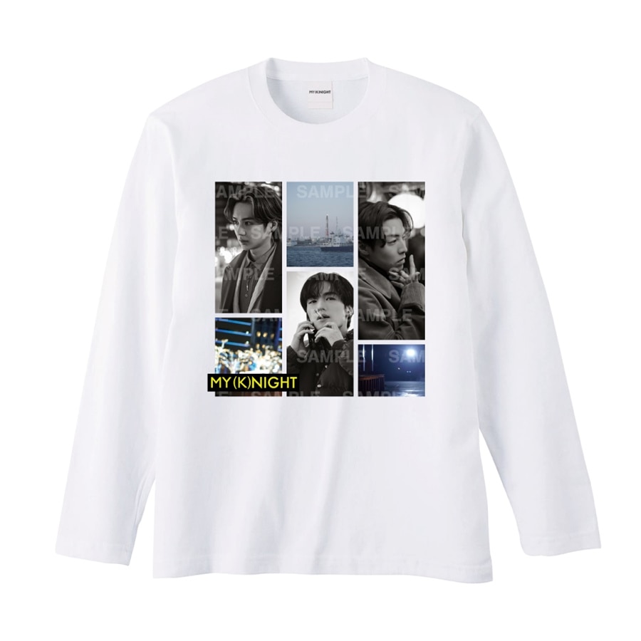MY (K)NIGHT フォトロングスリーブTシャツ/WHITE 詳細画像 OTHER 1