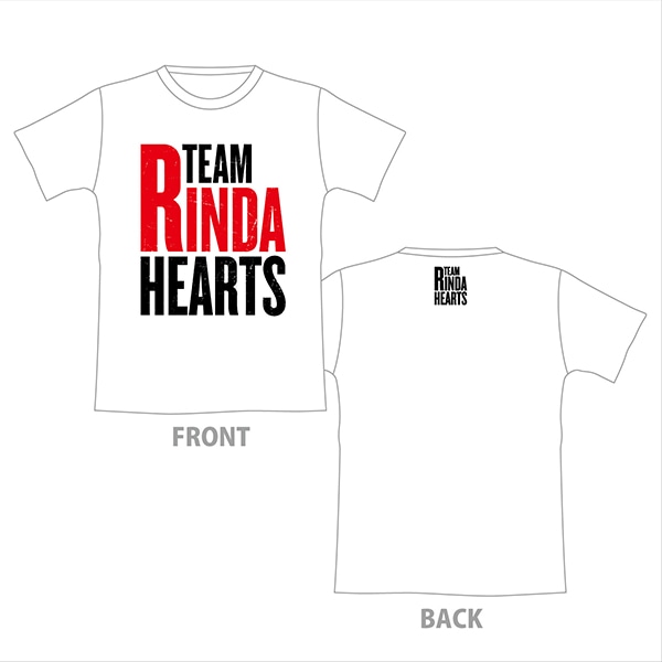 TEAM RINDA HEARTS Tシャツ 詳細画像