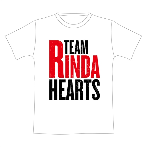TEAM RINDA HEARTS Tシャツ 詳細画像